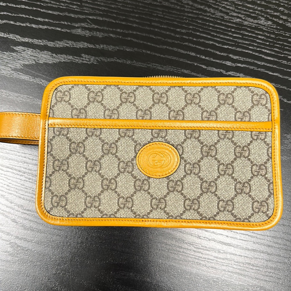 Gucci clutch/makeup bag